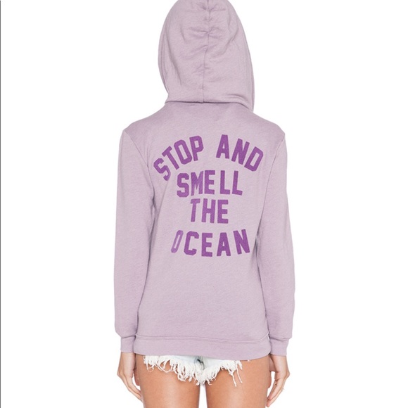 NEW Wildfox Stop And Smell The Ocean 🌊 Hoodie Medium - Picture 1 of 6